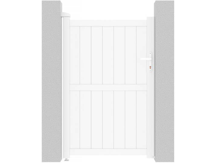 Portillon aluminium Lola - 101.2 x 155.9 cm - Blanc