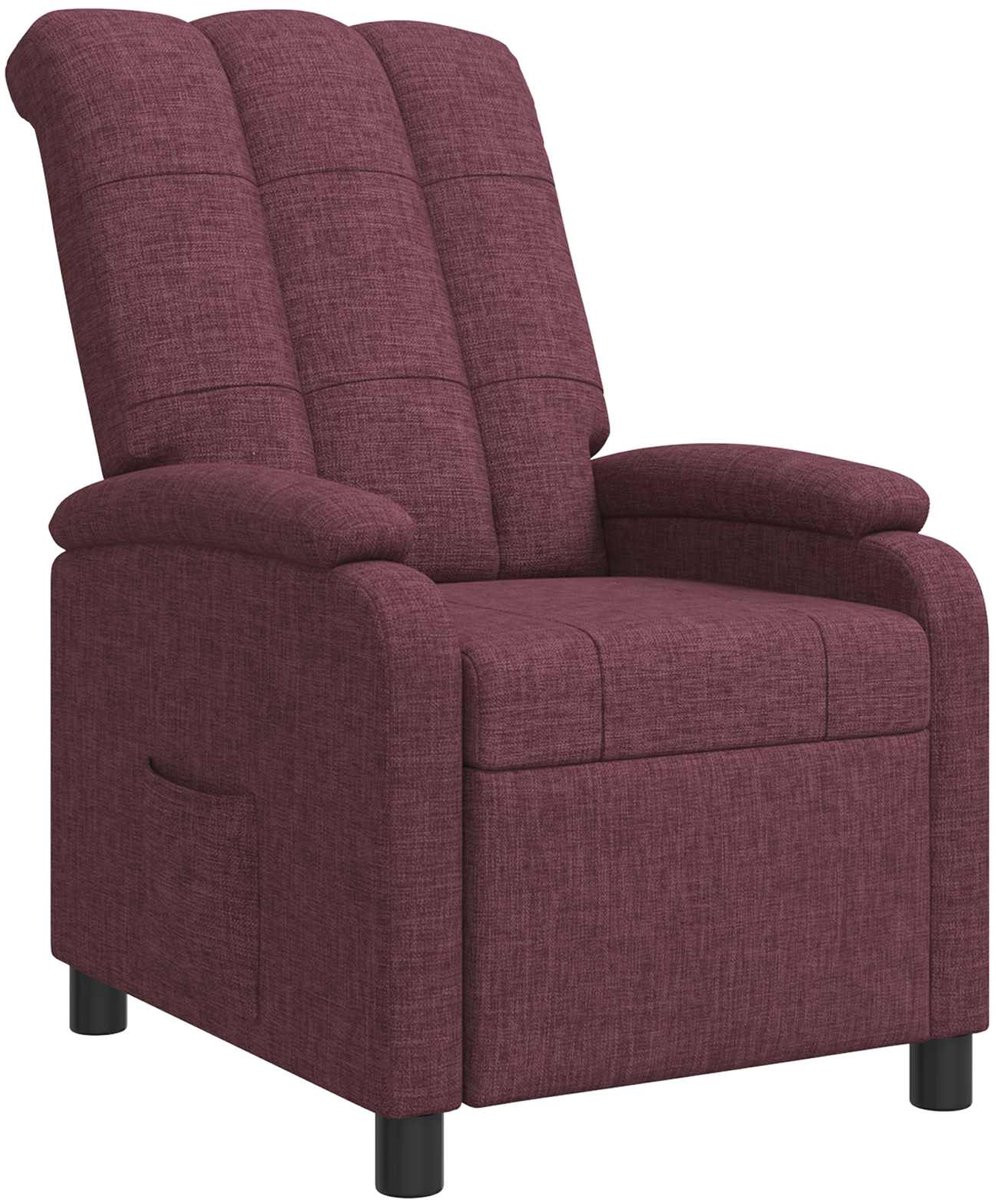 vidaXL Relax Fauteuil Recliner - Paars - Stof