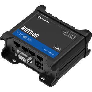 Teltonika WLAN-Router RUT906 eSIM, RUT906030700, 4G LTE, bis 150 Mbit/s LTE, Wi-Fi 4, Dual-SIM, PoE-In, RS232, RS485
