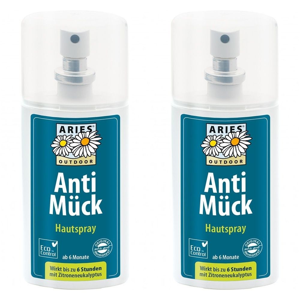 Aries Anti Mück Hautspray 2x 2x100 ml Spray