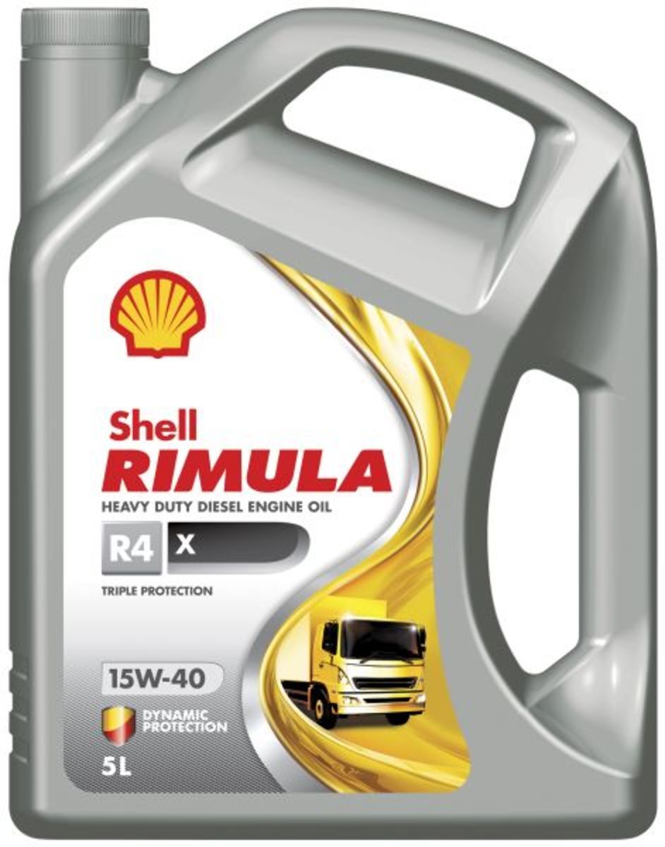 Motoröl SHELL 550055173 Rimula R4 X 15W40 5L