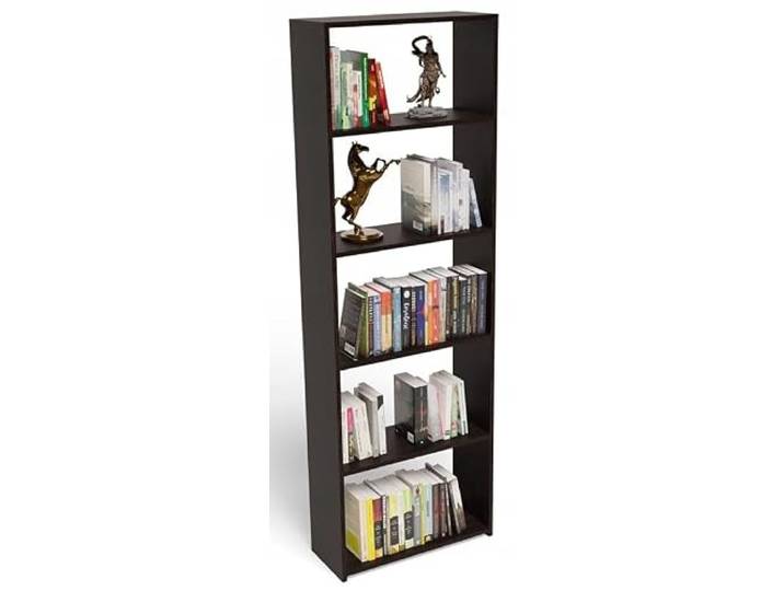 MATKAM Offenes Regal 60/24 EX3, Perfekt für Büro und Zuhause, Hochwertige Materialien, langlebig und robust, einfache Montage (Wenge)