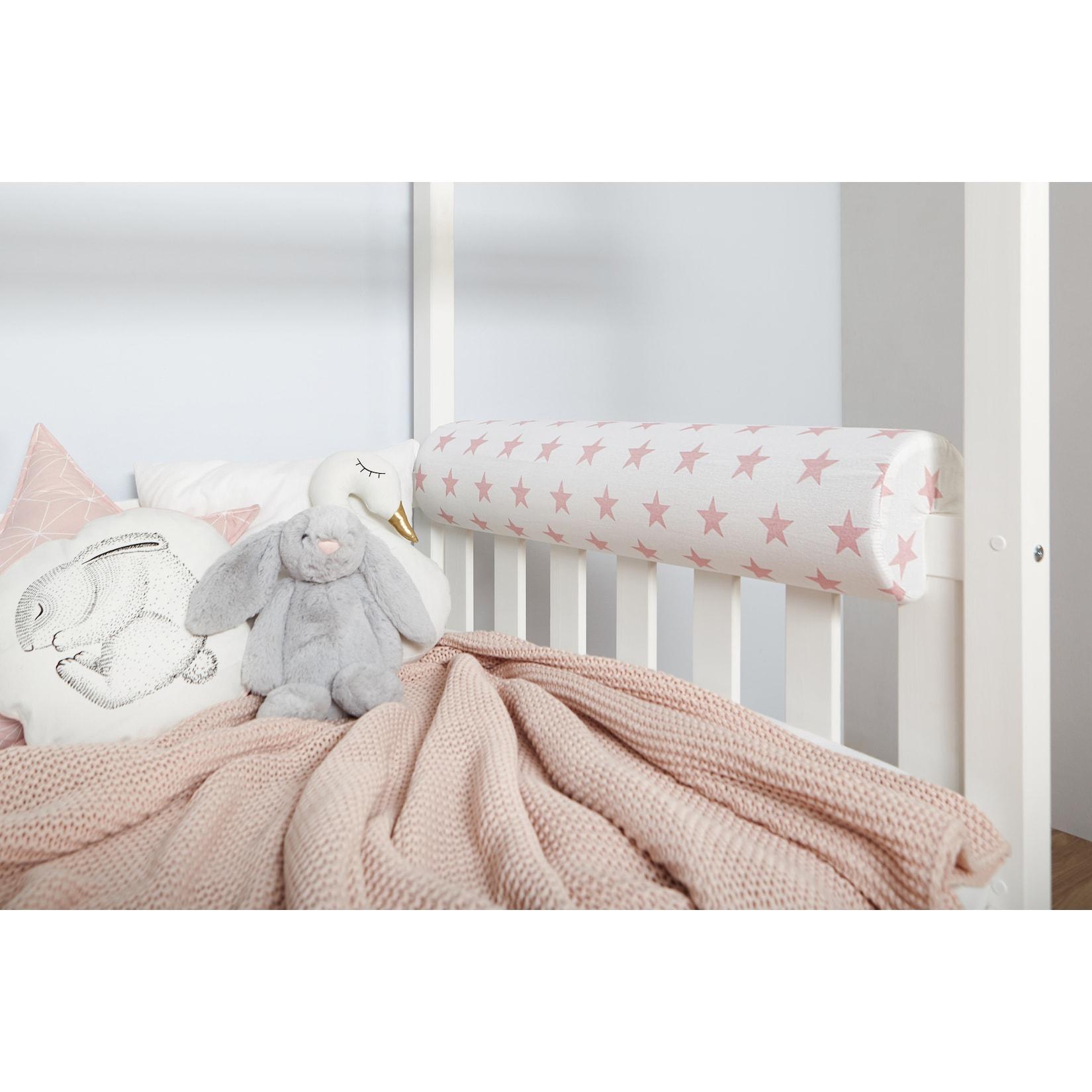 TiCAA Kinder Nackenrolle für Hochbett mit Farbauswahl