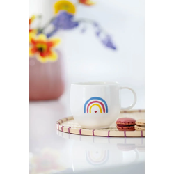 Villeroy & Boch With Love Henkelbecher 290 ml Be Happy 6er Set
