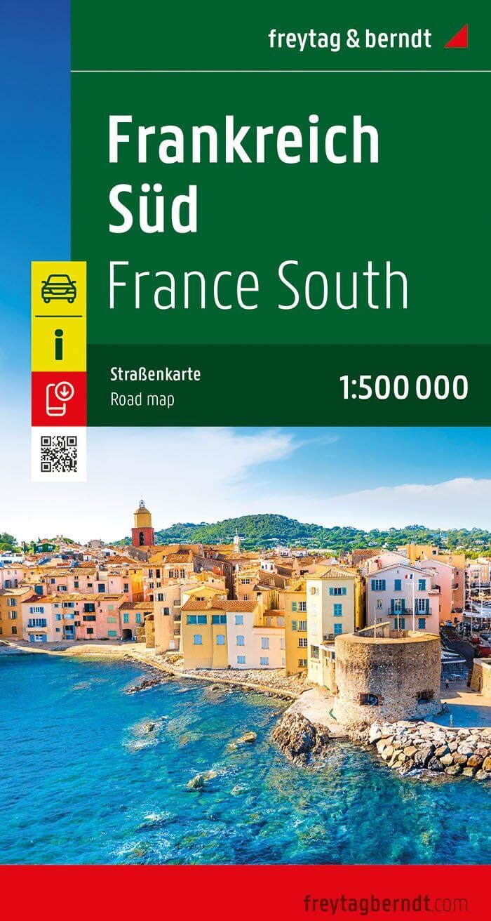 Carte routière - France Sud   Freytag & Berndt