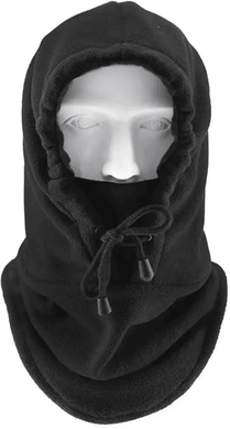 Inspire Essentials Windproof Polar Fleece Full Face Balaclava Ski Mask For Men And Women black