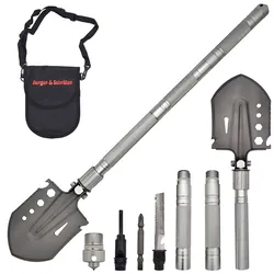 Klappspaten Outdoor Schaufel Multifunktionsspaten Klappbar Garten Wandern Camping