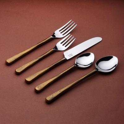 INOX ARTISANS INOX Medicki Flatware 5 Pc. Place Setting
