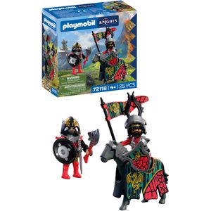 playmobil Spielset Knights 72118, ab 4 Jahre, Anführer Drachenritter, 25 Teile