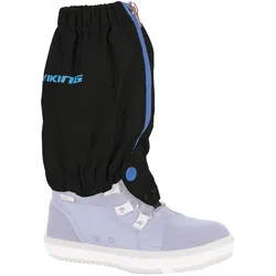 Vikingsports, Unisex, Gamaschen, VIKING Gamaschen Kinder wasserdichte Schneeschutzgamaschen - mit Reißverschluss und reflektierendem (M, S), Schwarz, Blau, M, S