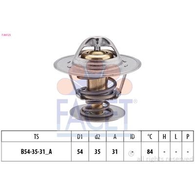 FACET Thermostat, Kühlmittel 78612s für CUPRA