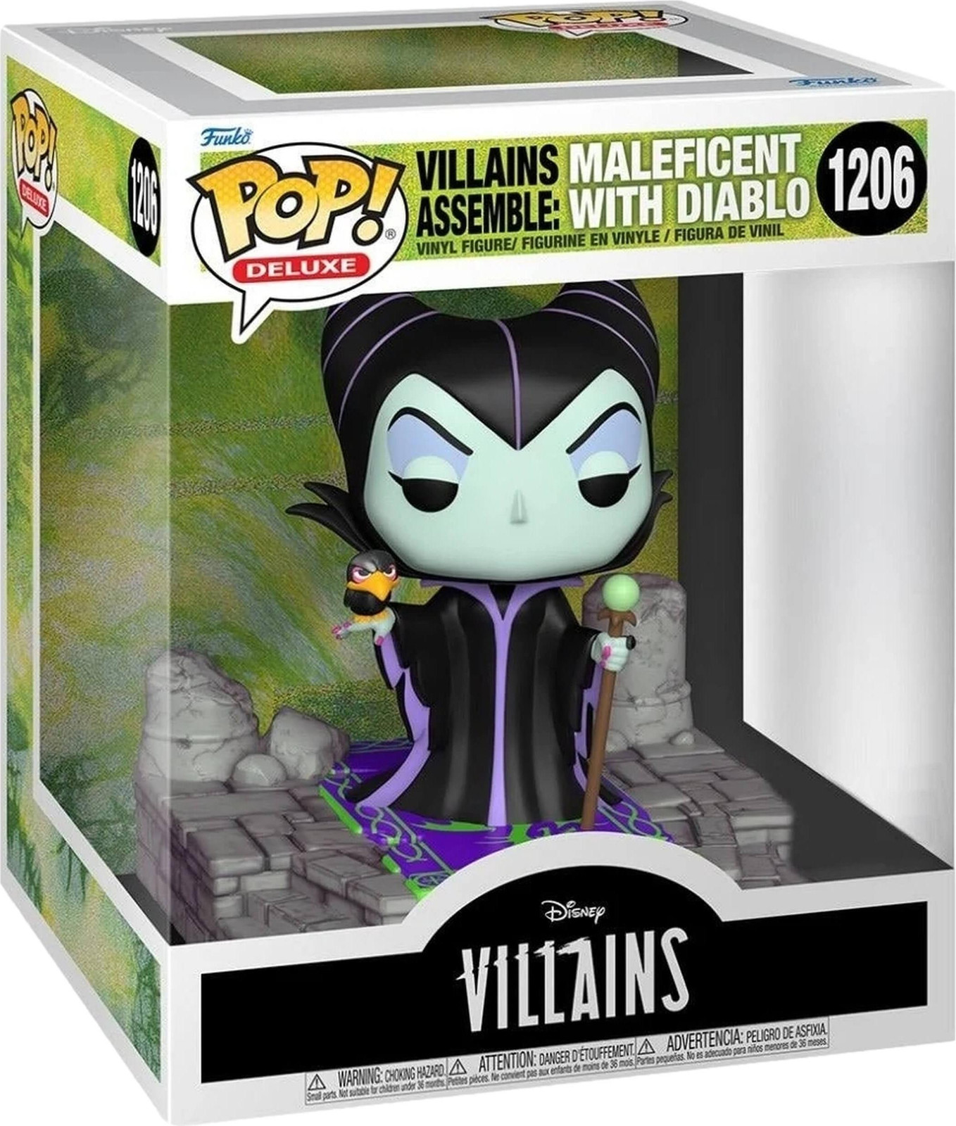 Funko Pop! Deluxe Disney Schurken Maleficent met Diablo speciale editie 1206
