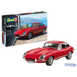 Revell Modellbausatz Jaguar E-Type Coupé 07668