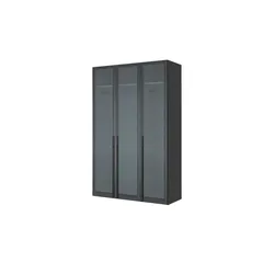 Dreamer eXpress Drehtürenschrank  Dreamer , schwarz , Maße (cm): B: 152,2 H: 236 T: 58.5