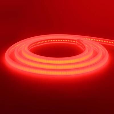 Uplift Picks 220V Waterproof COB LED Strip Flexible Neon Ribbon Light red 8m