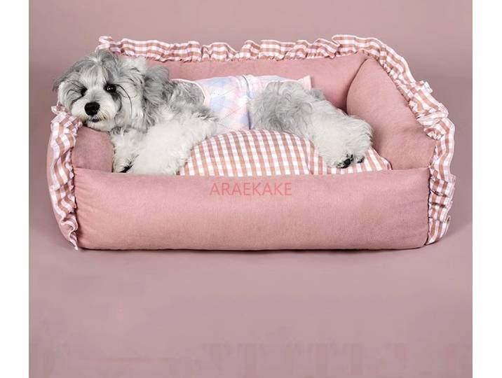 Lit pour chien lavable amovible universel quatre saisons, lit pour chat, ours en peluche, lit pour petit chien, tapis de lit pour chien de compagnie