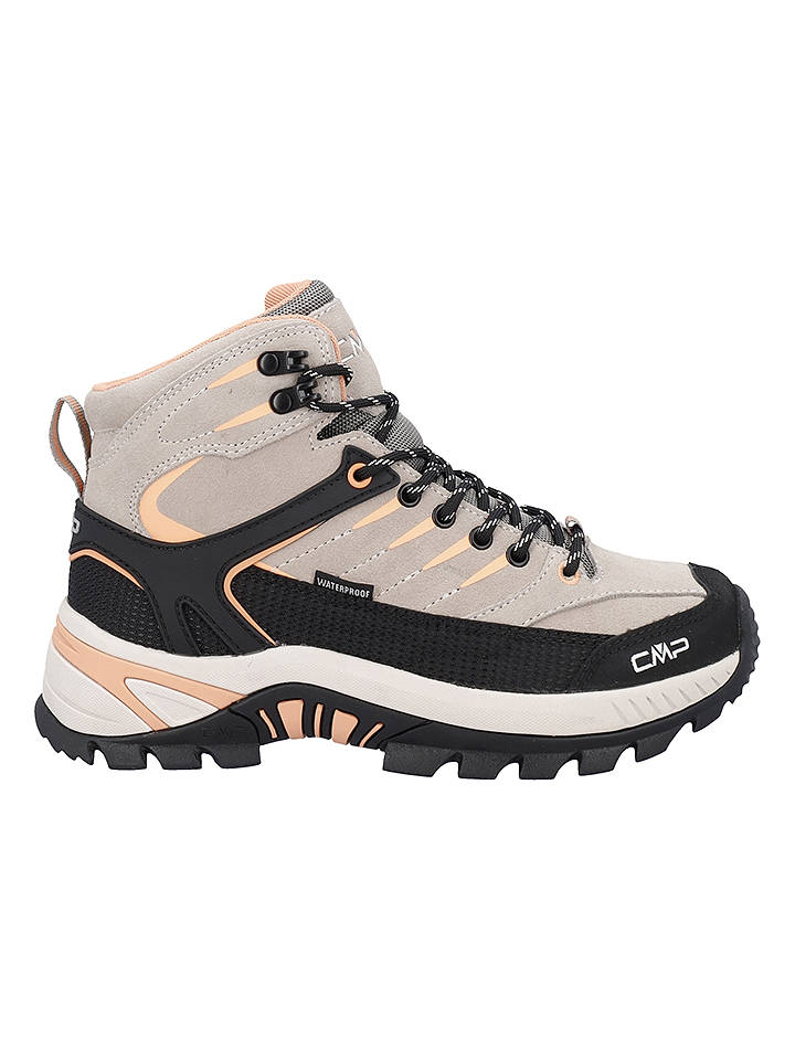 cmp Leder-Trekkingschuhe "Rigel 2.0 Mid" in Beige - 37