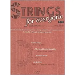 Strings for Everyone vol.2 für Streichorchester Stimmensatz (4-3-2-2-1), Fachbücher von Ursula Erhart-Schwertmann