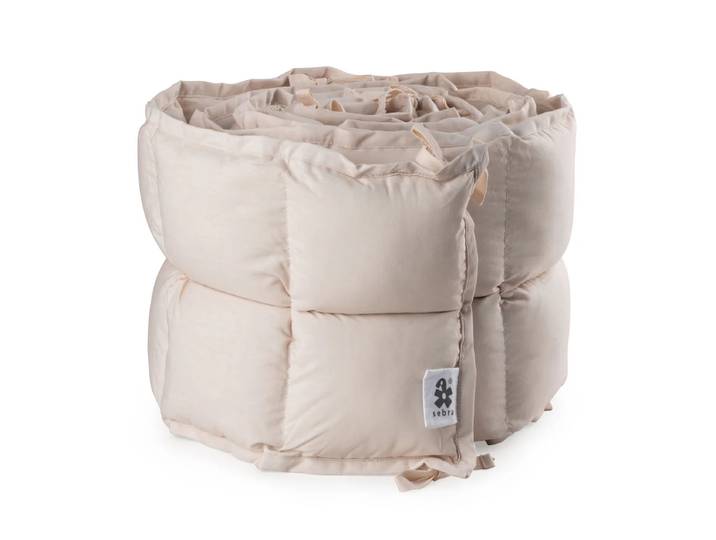 Bettnestchen Kapok Birchbark Rose