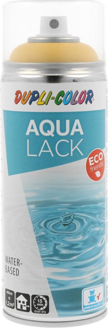 european aerosols DUPLI-COLOR AQUA mittelgelb seidenmatt, 350 ml