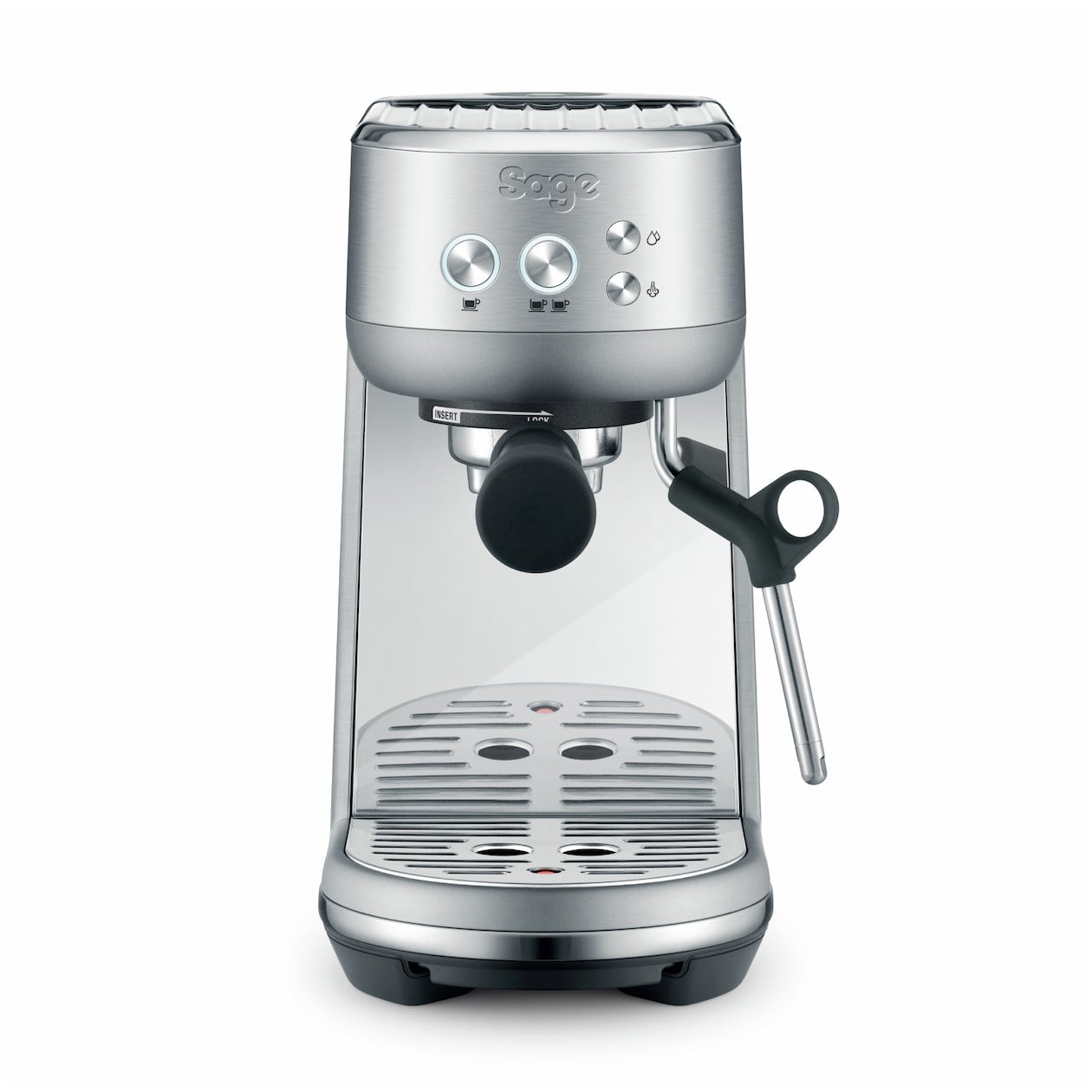 Sage Bambino SES450BSS4EEU1 Espressoapparaat Grijs met Thermoblock en Stoompijp