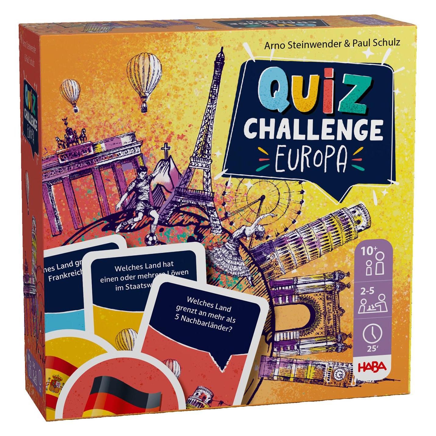 Haba Quiz Planet Europa (Deutsch, 2 - 5 Spieler) (2012198001)