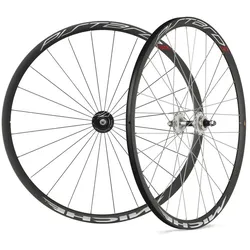 Miche Pistard Laufradsatz 622-20C für Schlauchreifen, Bahnrad, schwarz