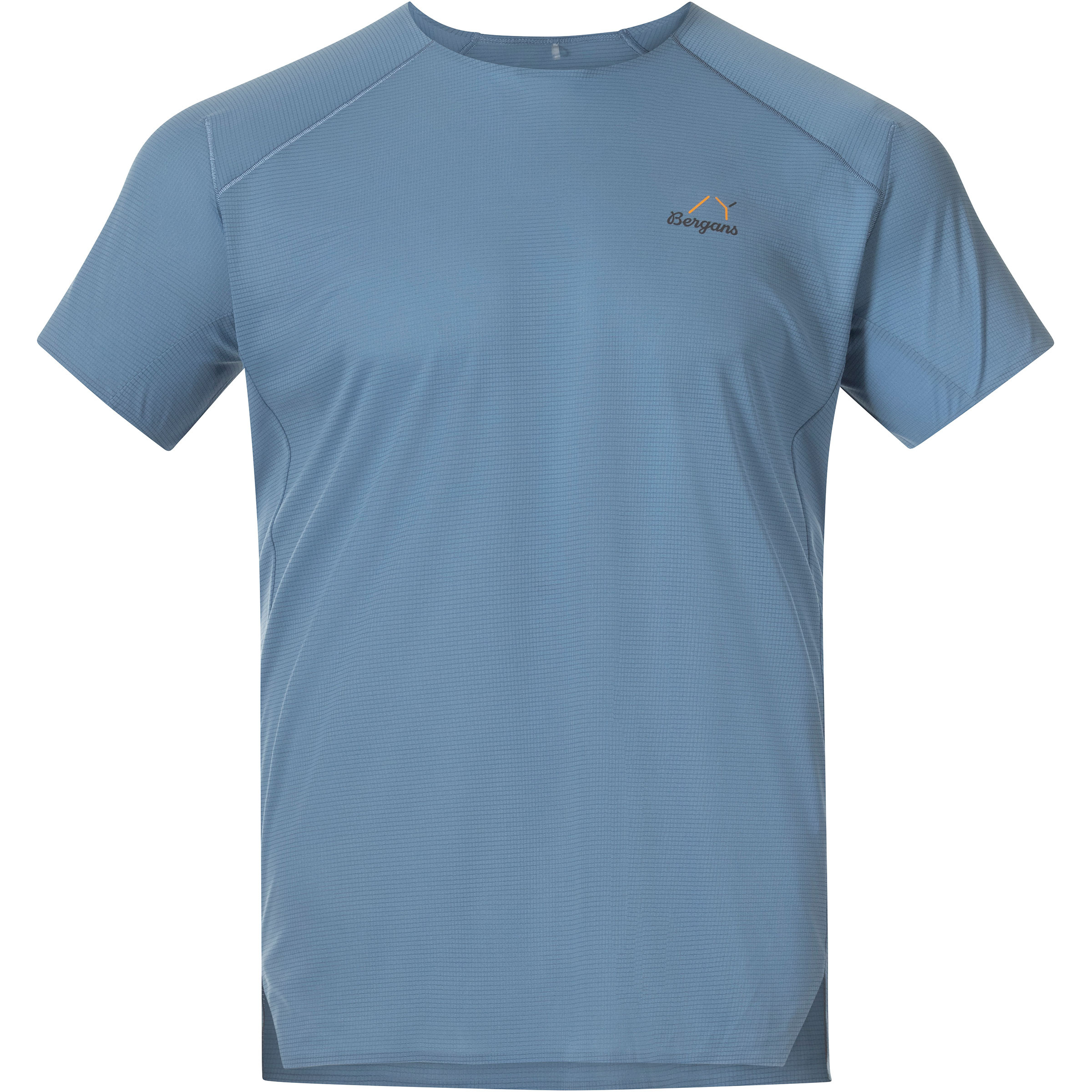Bergans Y LightLine Fast Herren Laufshirts blau Größe XL Laufen | Trailrunning Elastisch