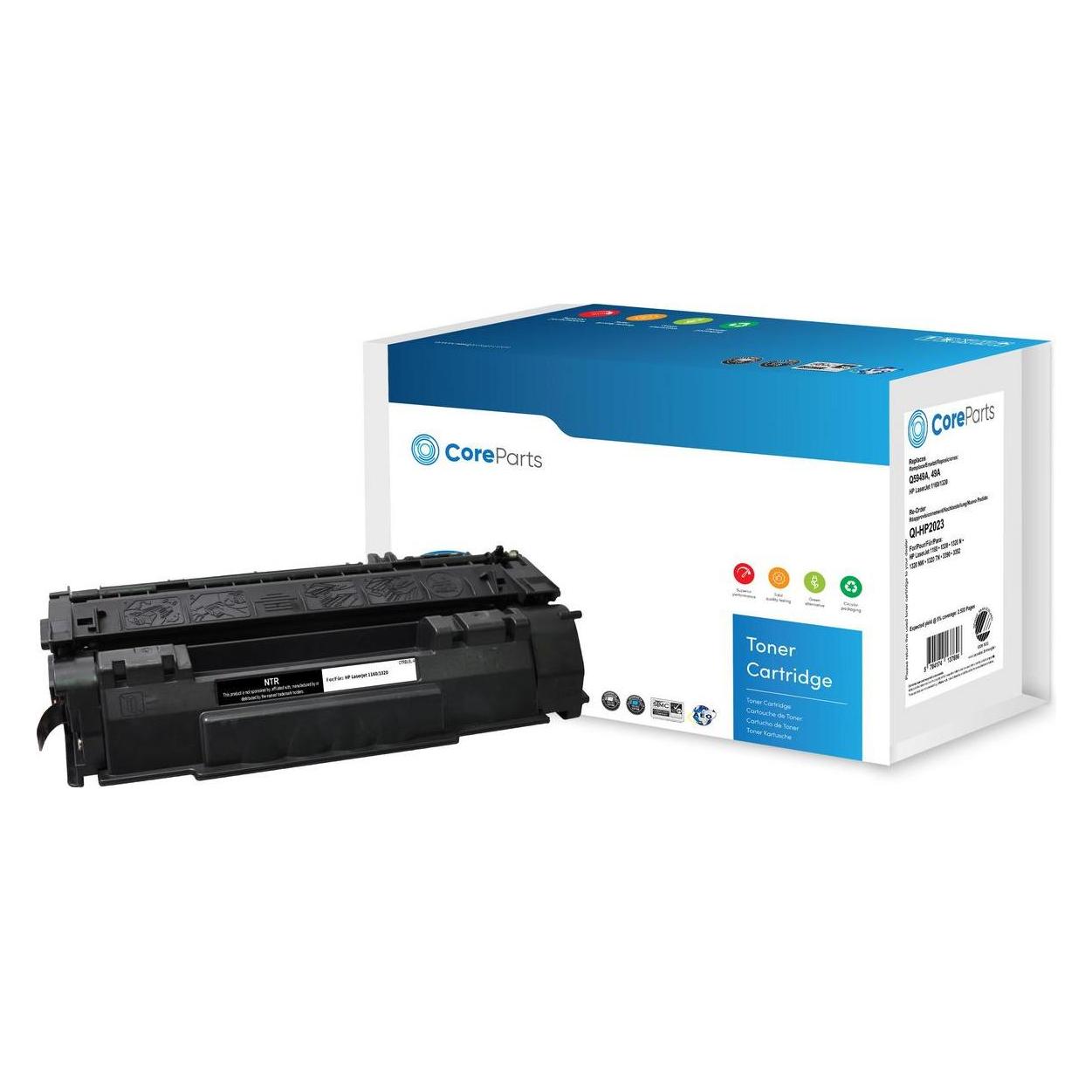 CoreParts QI-HP2023 Tonerkartusche (e) Kompatibel (BK) (QI-HP2023)