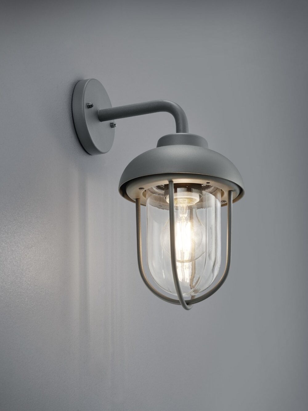Trio Lighting Applique murale extérieure 1xe27 anthracite Noir 16x33x16cm