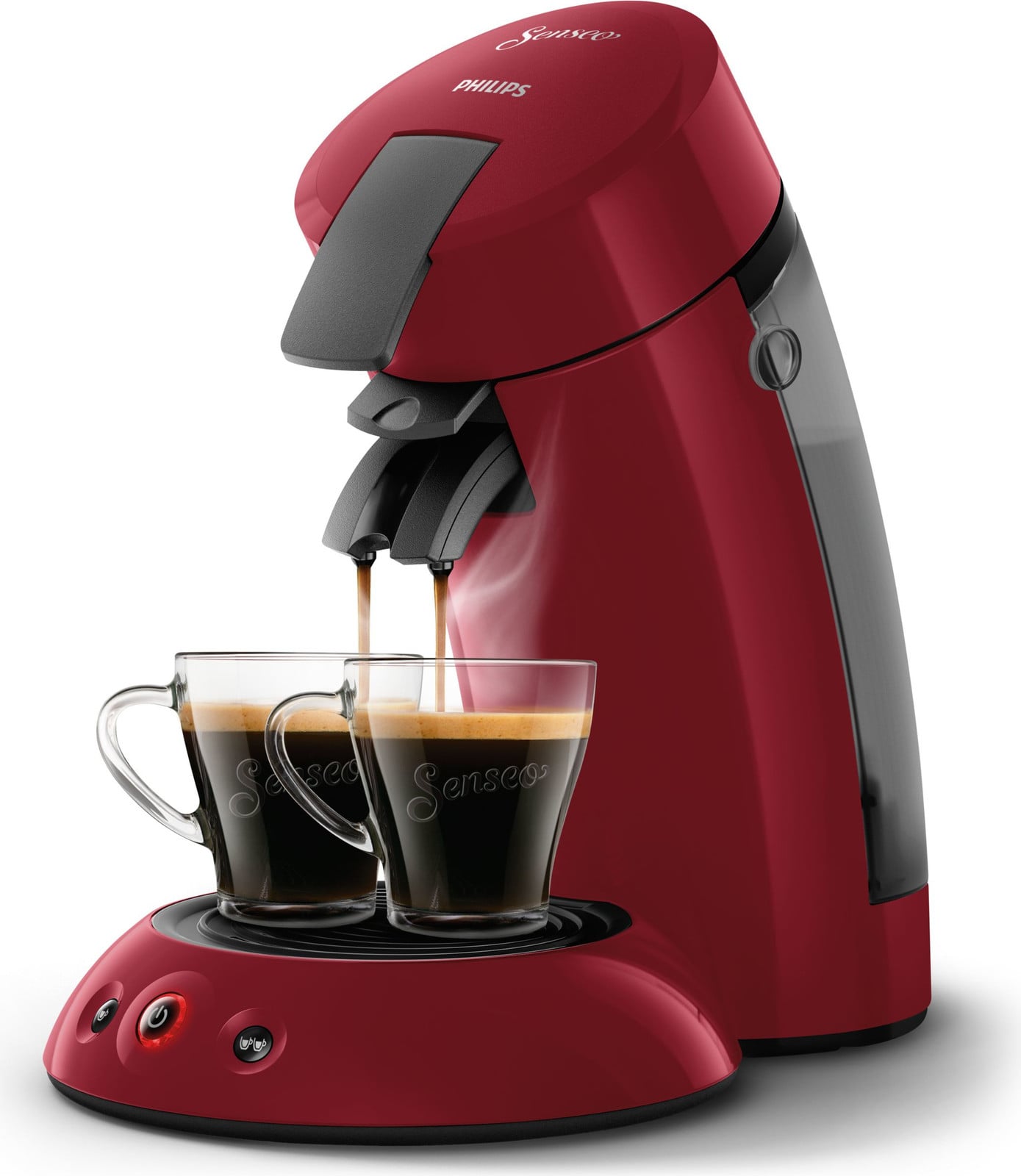 Philips Senseo koffiepadsysteem HD 6553/80, rood