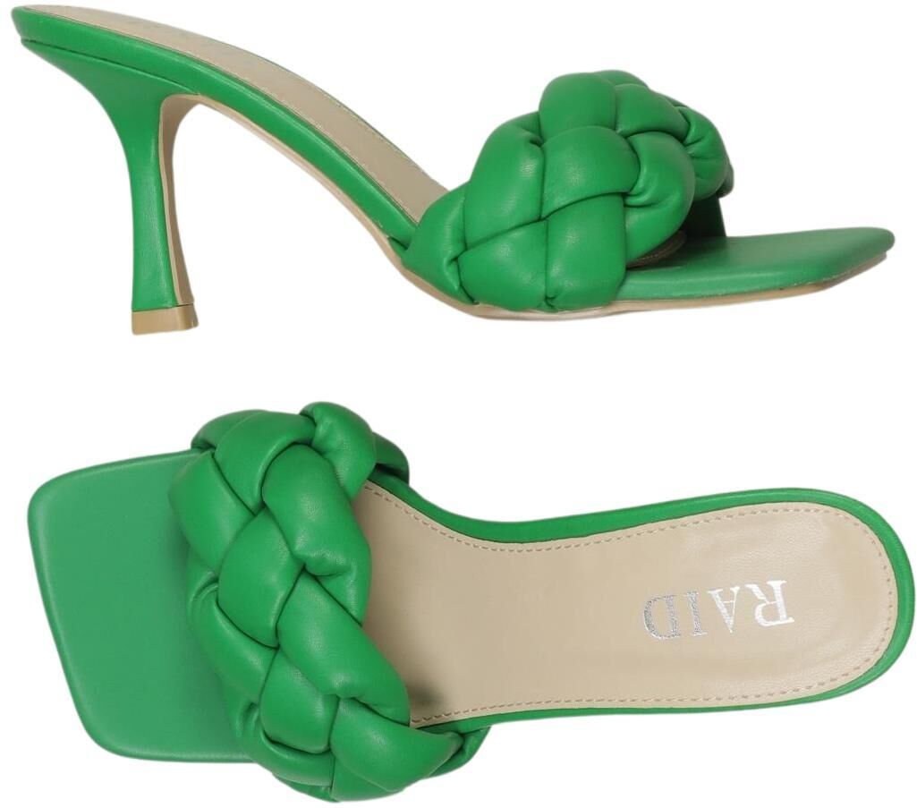 Raid Damen Sandalen, Grün, Gr. EU 35,5 (UK 3), kein / Etikett - Second Hand