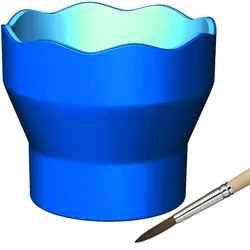 FABER-CASTELL Wasserbecher blau