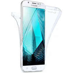 moex Double Case Samsung Galaxy J7 (2016) Silikon 360 Grad Schutz
