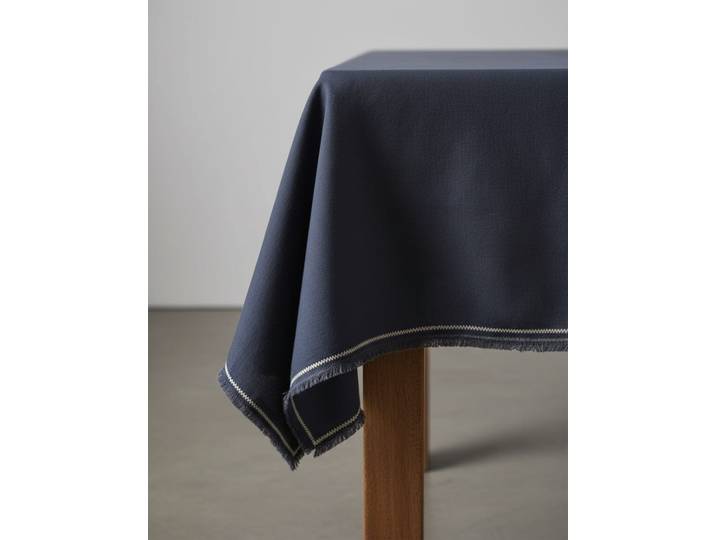Nappe en lin noir 150x300x2cm
