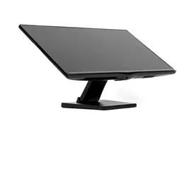 MonLines MTS700B Touchscreen Tisch Monitorständer, schwarz (Tisch, 27", 7 kg), Monitor Halterung, Schwarz