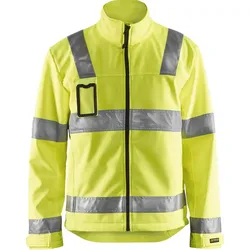 Warnschutz-Softshelljacke "4838" - XXL - gelb