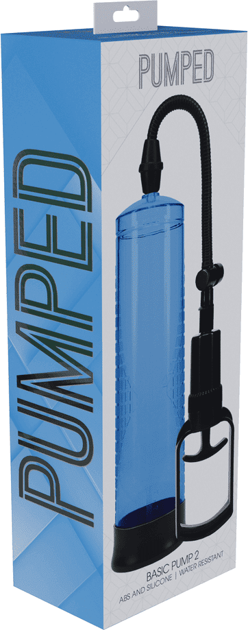 Pumped Pompe de base 2 - Résistante à l'eau - Bleue