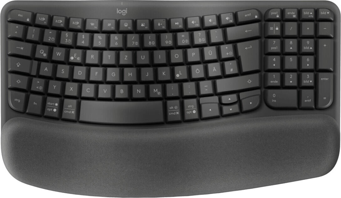 Logitech Wave Keys for Business, kabellose Tastatur 920-012327