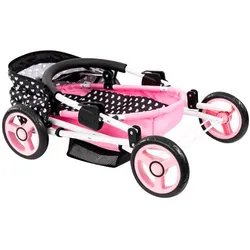 Bayer Gemütlicher schwarzer Puppenwagen