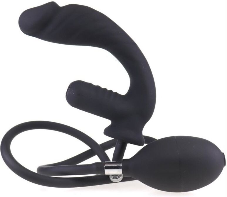 InflateGear Plug gonflable et vibrant Infladick 14 x 3.5cm