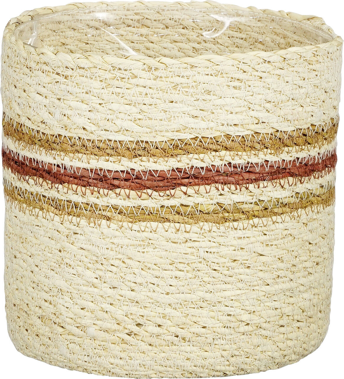 Mica Decorations Mica Übertopf Korb Jameson Ø 18 x 18 cm Seegras gelb