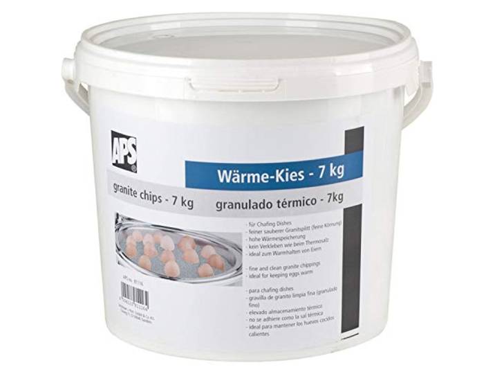 granieten chips voor Chafing Dishes, bevat 7 kg