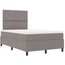 vidaXL, Boxspringbett, Boxspringmatratze (120 x 200 cm)