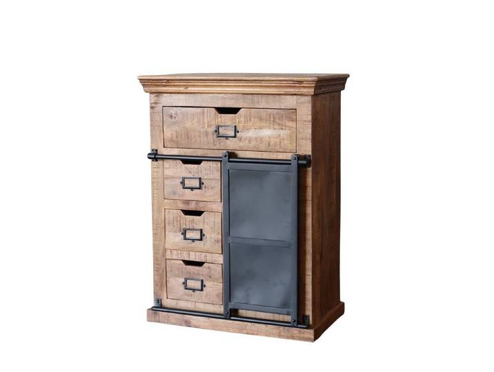 baario Kommode Kommode SELCE 100cm hoch, massiv Industrial Style Sideboard Vintage