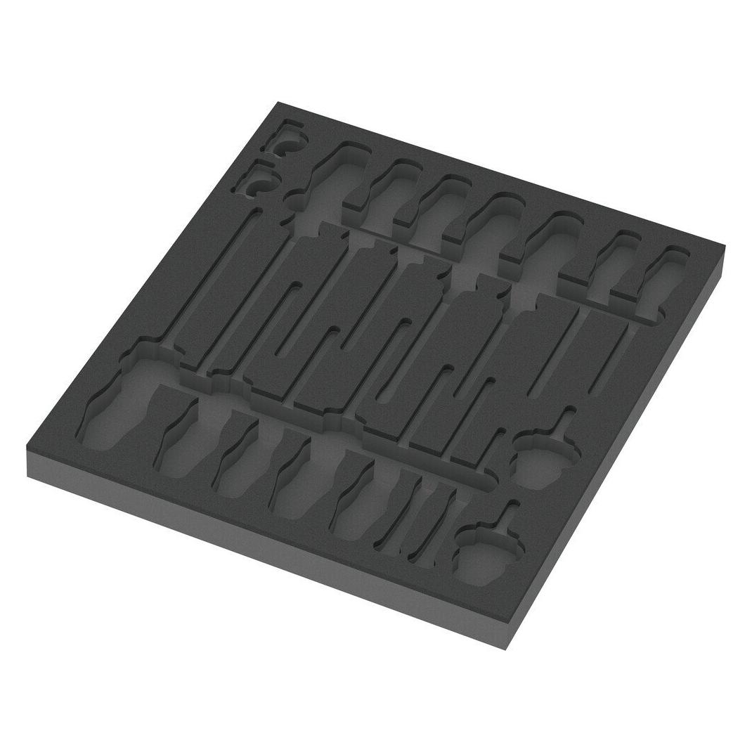 Wera 9810 Schaumstoffeinlage Schraubendreher Set 1 (05137310001)