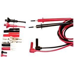 Mueller Electric 110004 Teststecker-Adapterset 110004 Rot, Schwarz 1 Set