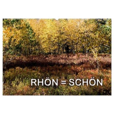 RHÖN = SCHÖN (Wandkalender 2027 DIN A2 quer), CALVENDO Monatskalender