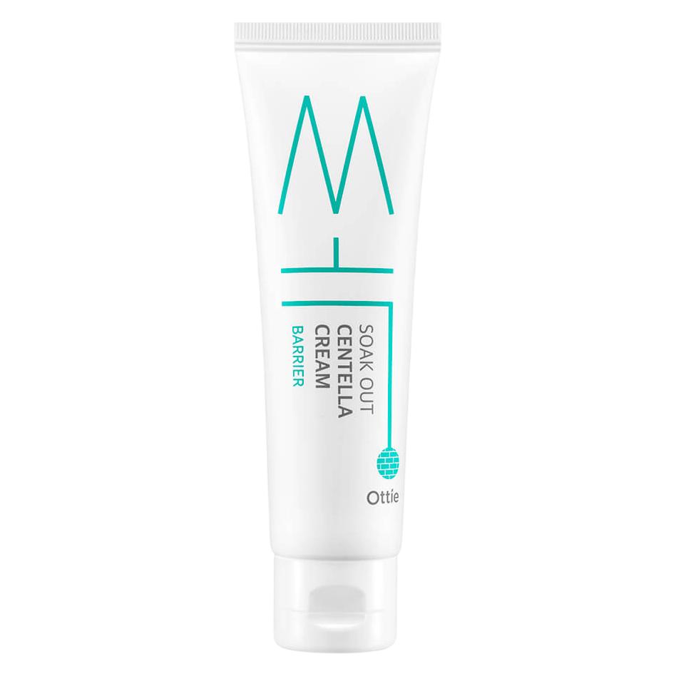 Ottie Soak Out, Centella, Beruhigend & Beruhigend, Tag & Nacht, Gelcreme, Für das Gesicht, 50 ml (50 ml) (10601934)