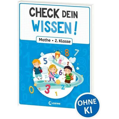 Check dein Wissen! - Mathe 2. Klasse, Taschenbuch von , Loewe, 978-3-7432-1302-9